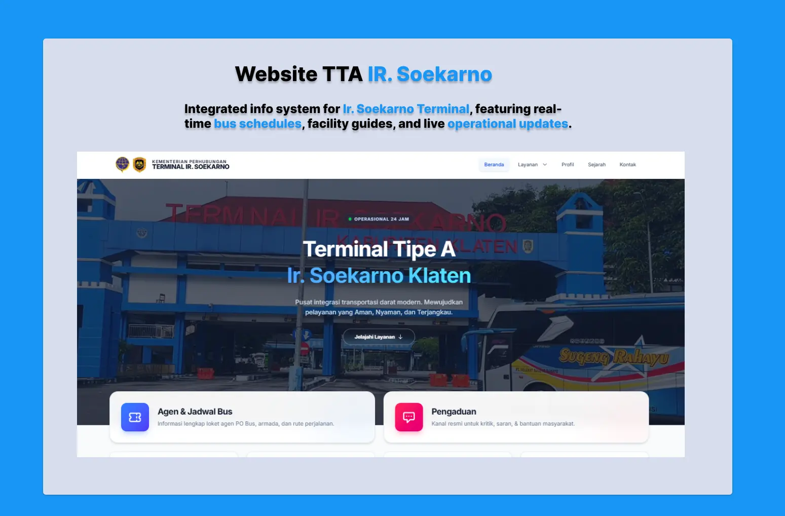 Ir. Soekarno Type-A Terminal